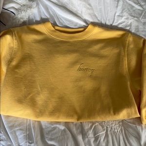Brandy Melville Honey Crewneck